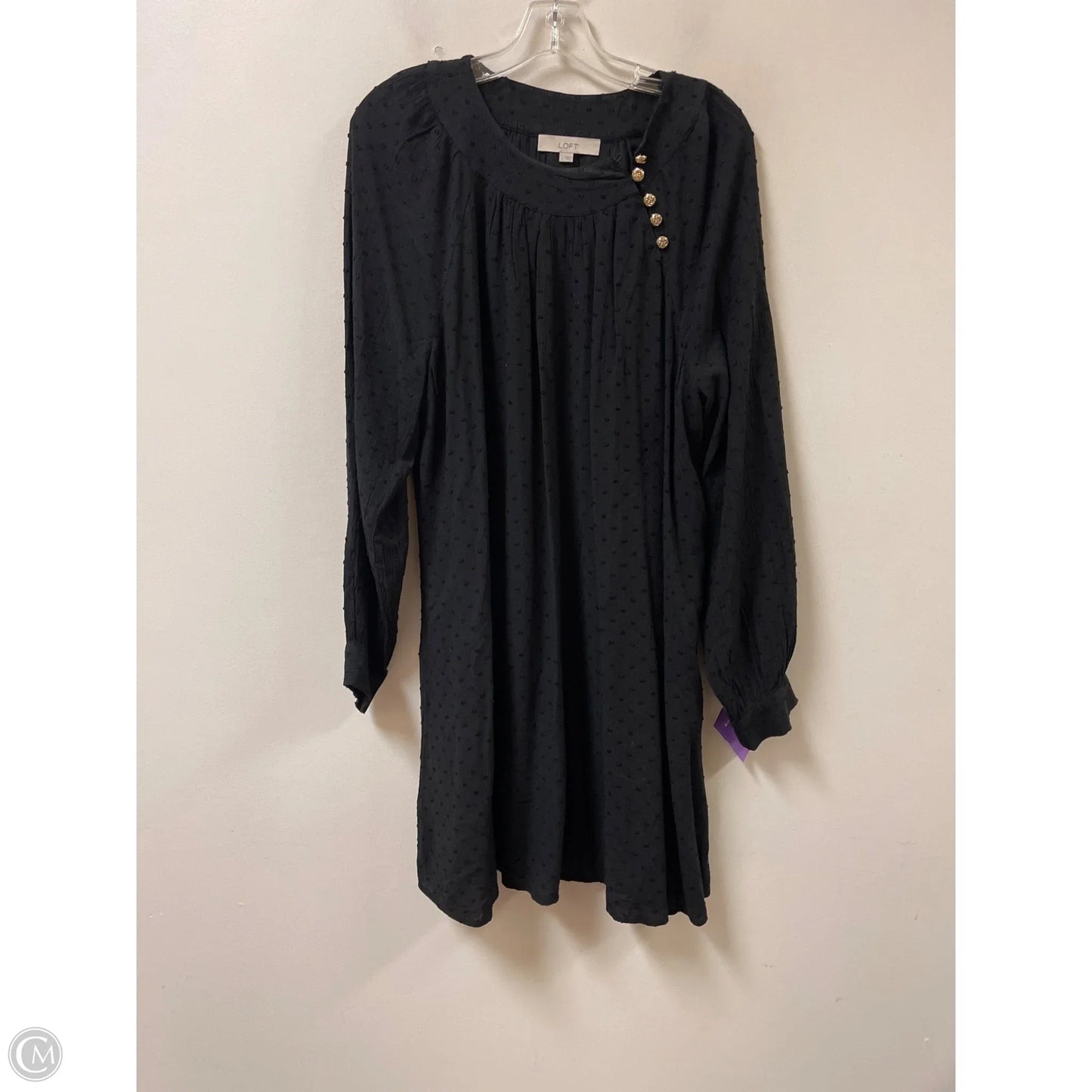 Dress Casual Short By Loft In Black, Size: L
