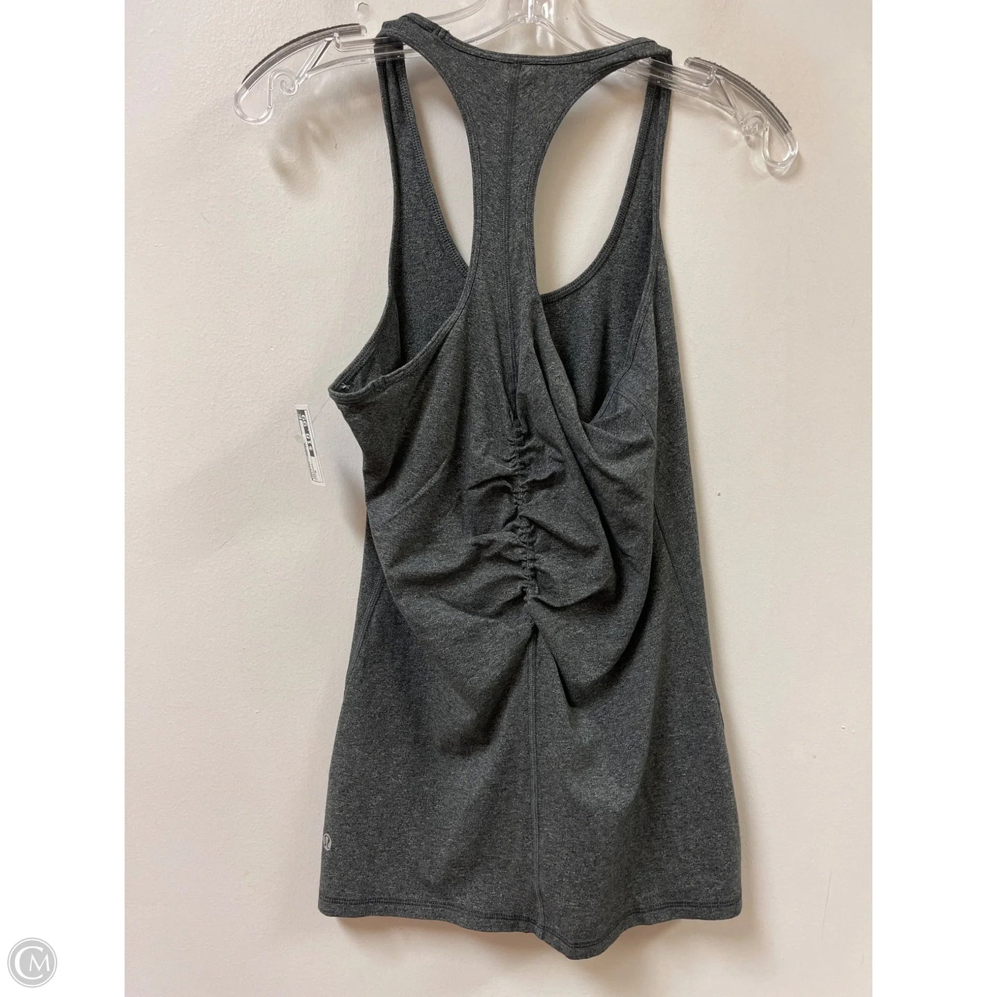 Athletic Tank Top By Lululemon In Grey, Size: M