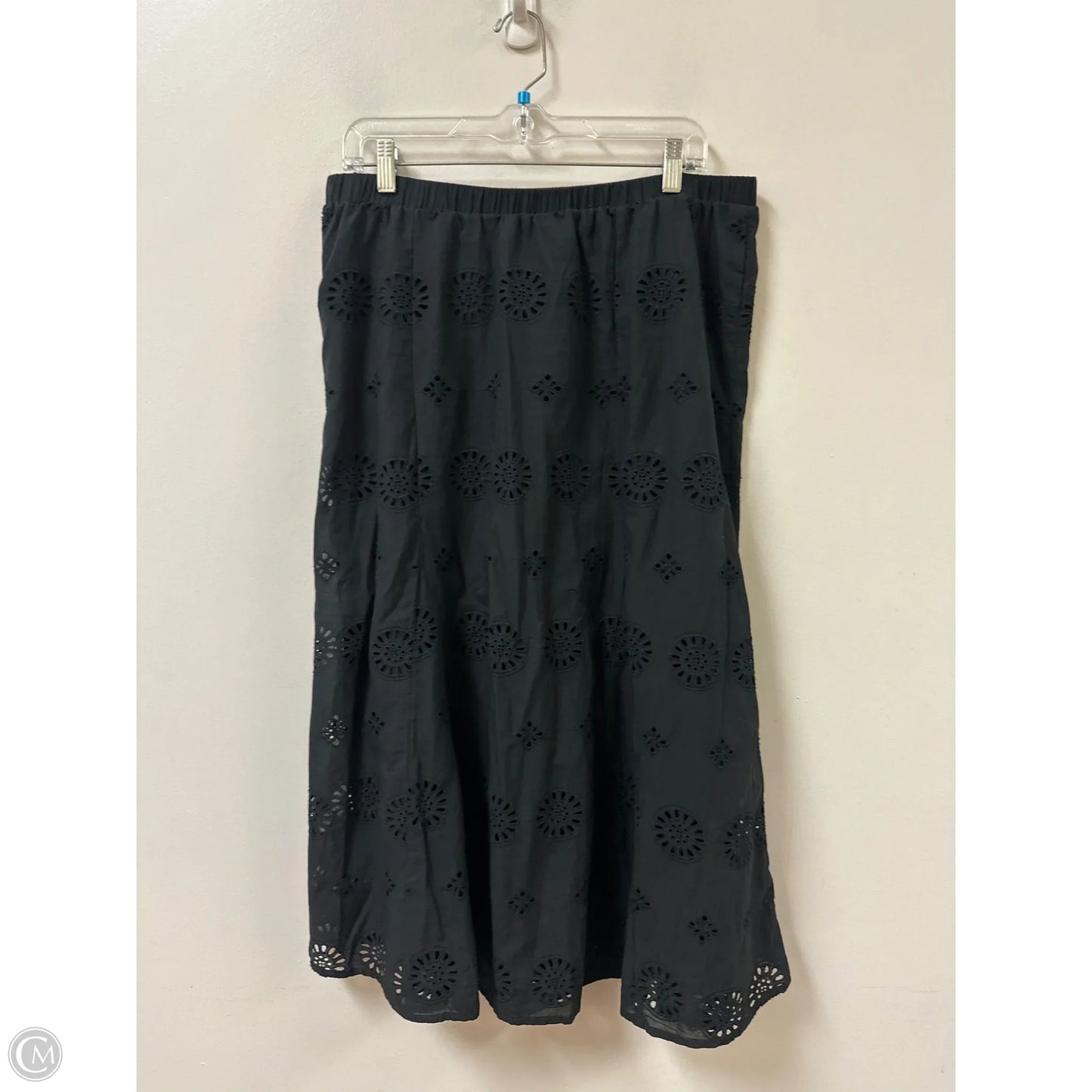 Skirt Maxi By Adiva In Black, Size: 16