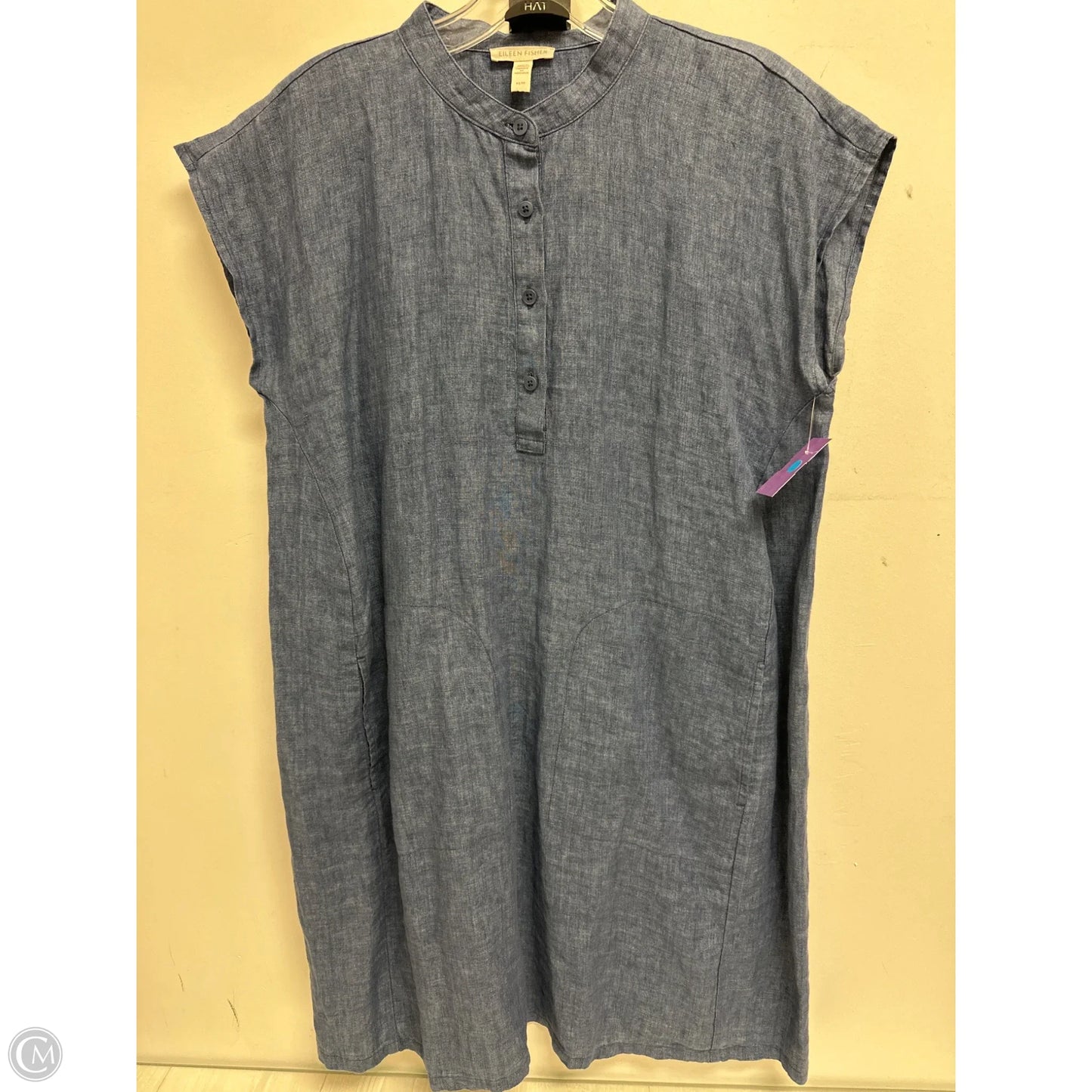 Dress Casual Short By Eileen Fisher In Blue, Size: Xs