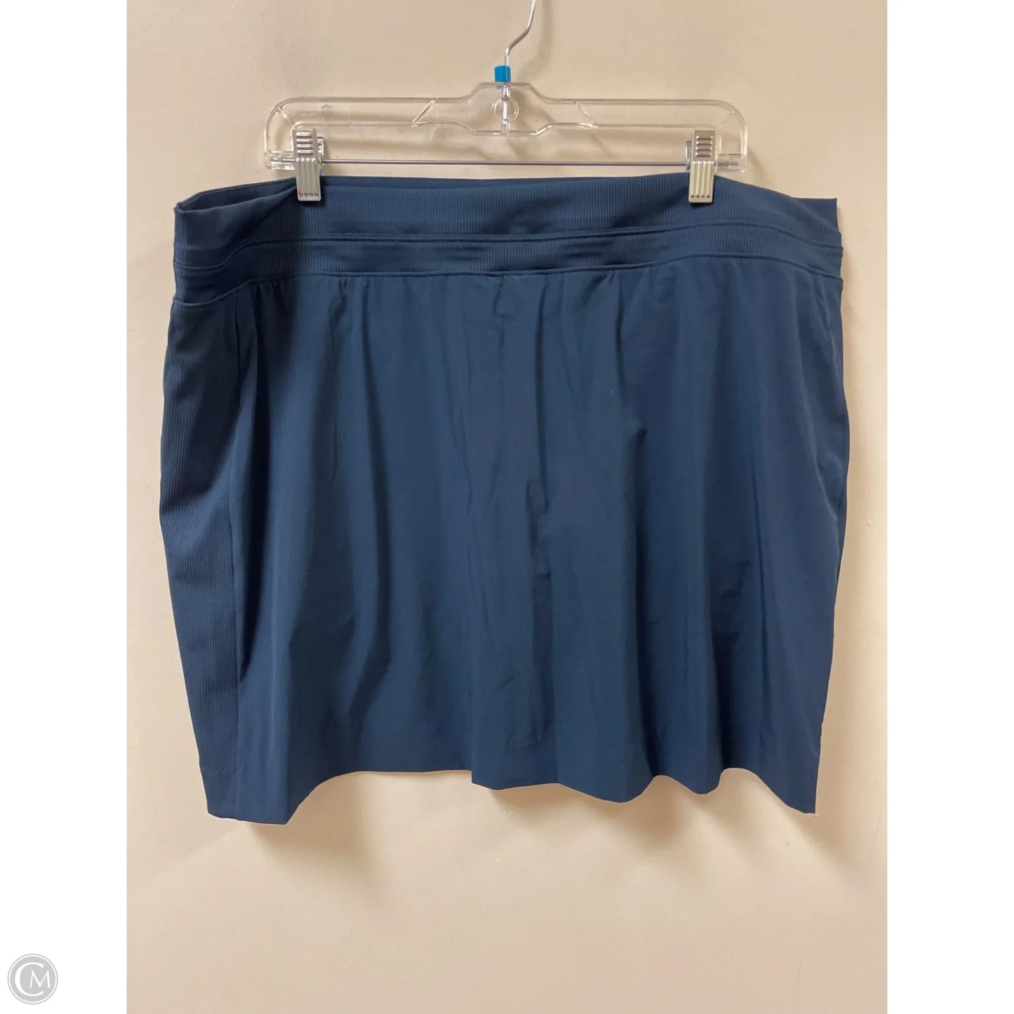 Athletic Skort By Members Mark In Navy, Size: 1x