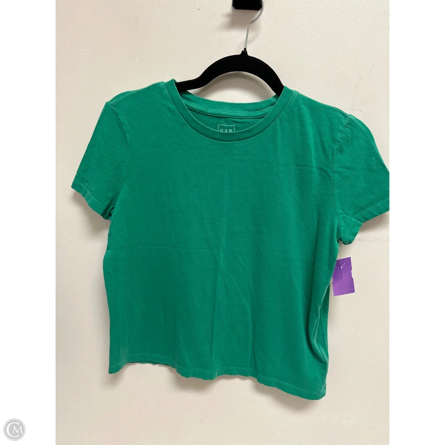 Top Short Sleeve By Gap In Green, Size: Xs