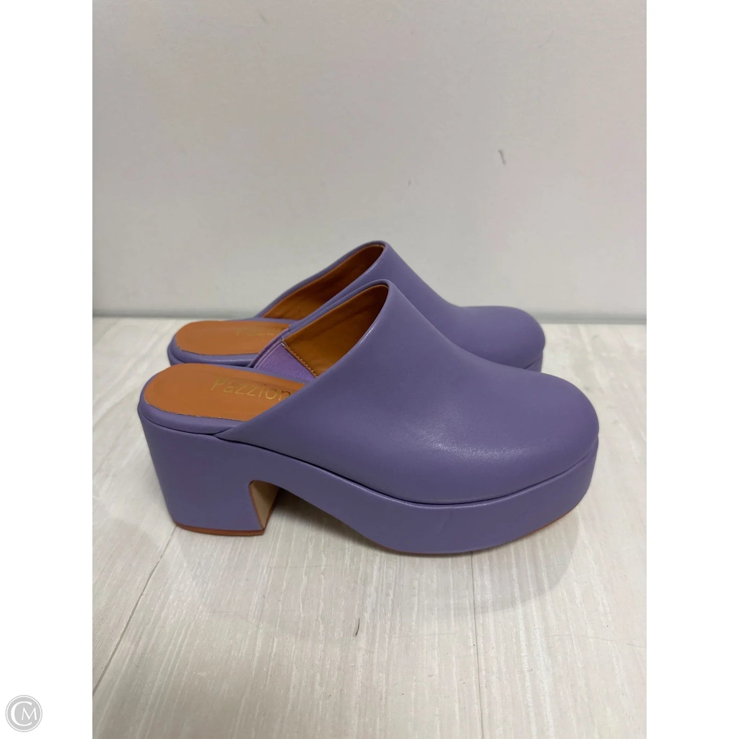 Shoes Heels Block By Clothes Mentor In Purple, Size: 8
