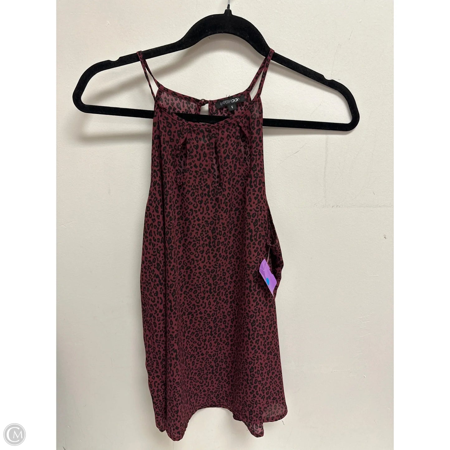 Top Sleeveless By Papermoon In Animal Print, Size: S