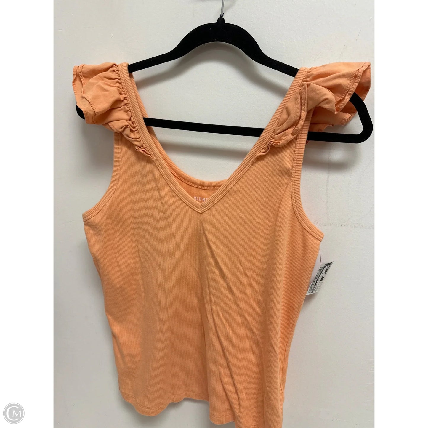 Top Sleeveless By Old Navy In Orange, Size: L