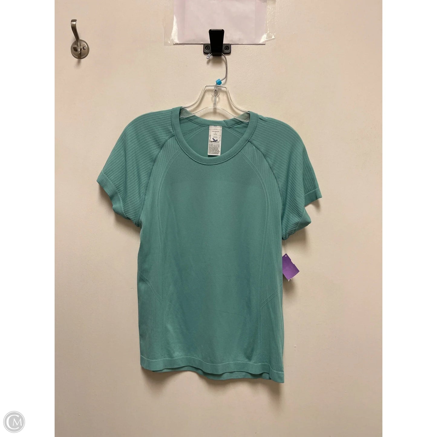 Athletic Top Short Sleeve By Old Navy In Blue, Size: L
