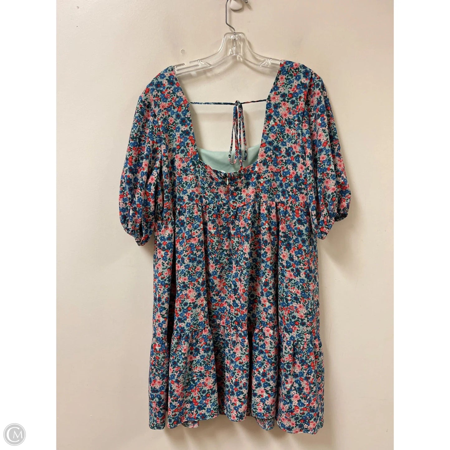 Dress Casual Short By Bcbg In Floral Print, Size: Xl