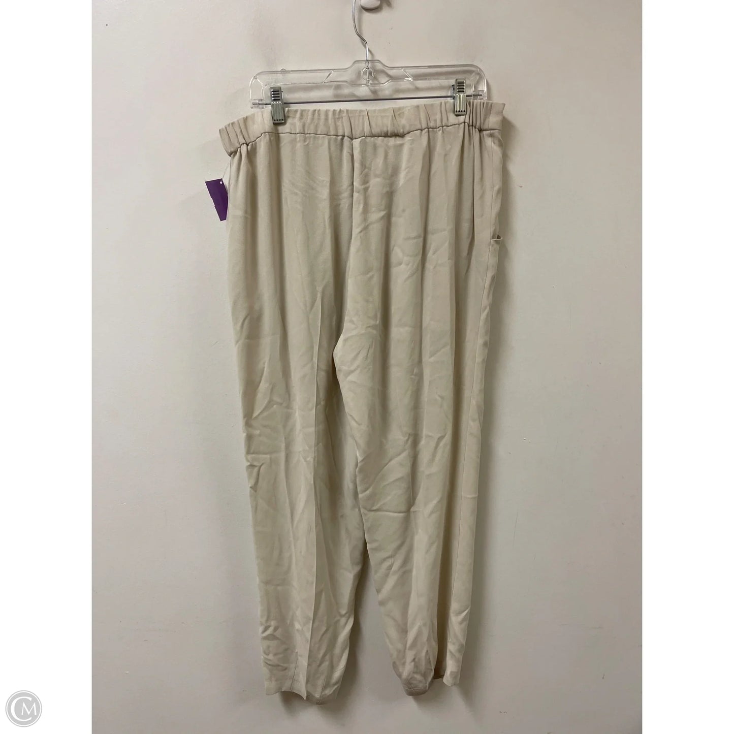 Pants Other By Eileen Fisher In Cream, Size: 8