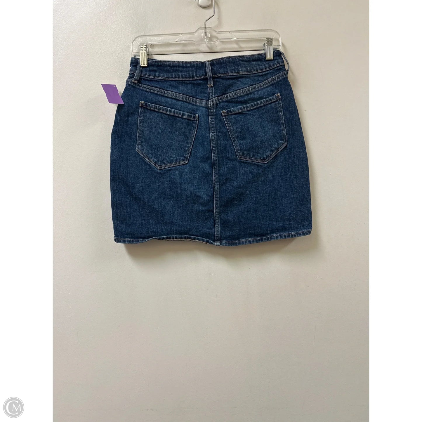 Skirt Mini & Short By Old Navy In Blue Denim, Size: 4