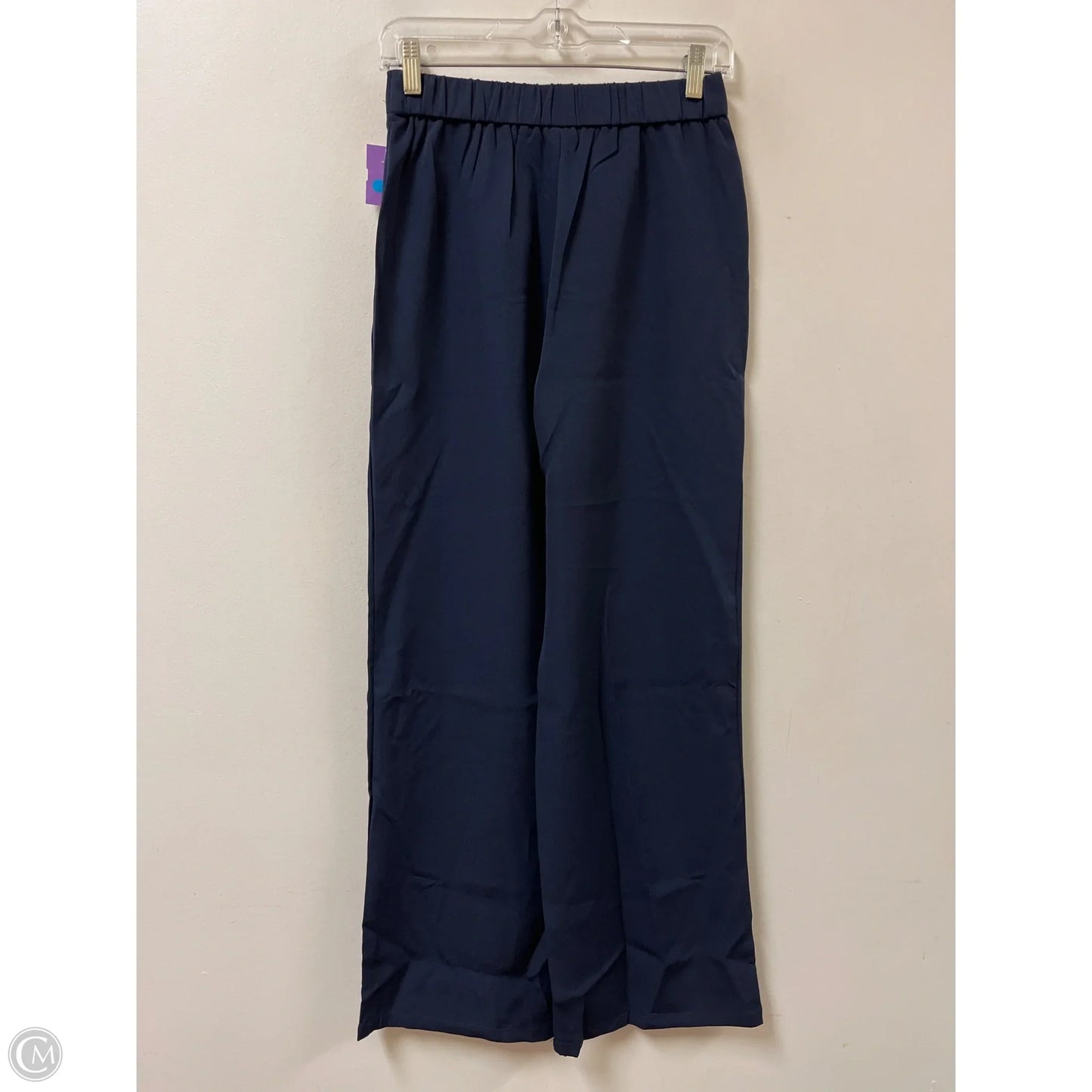 Pants Wide Leg By Clothes Mentor In Navy, Size: 4