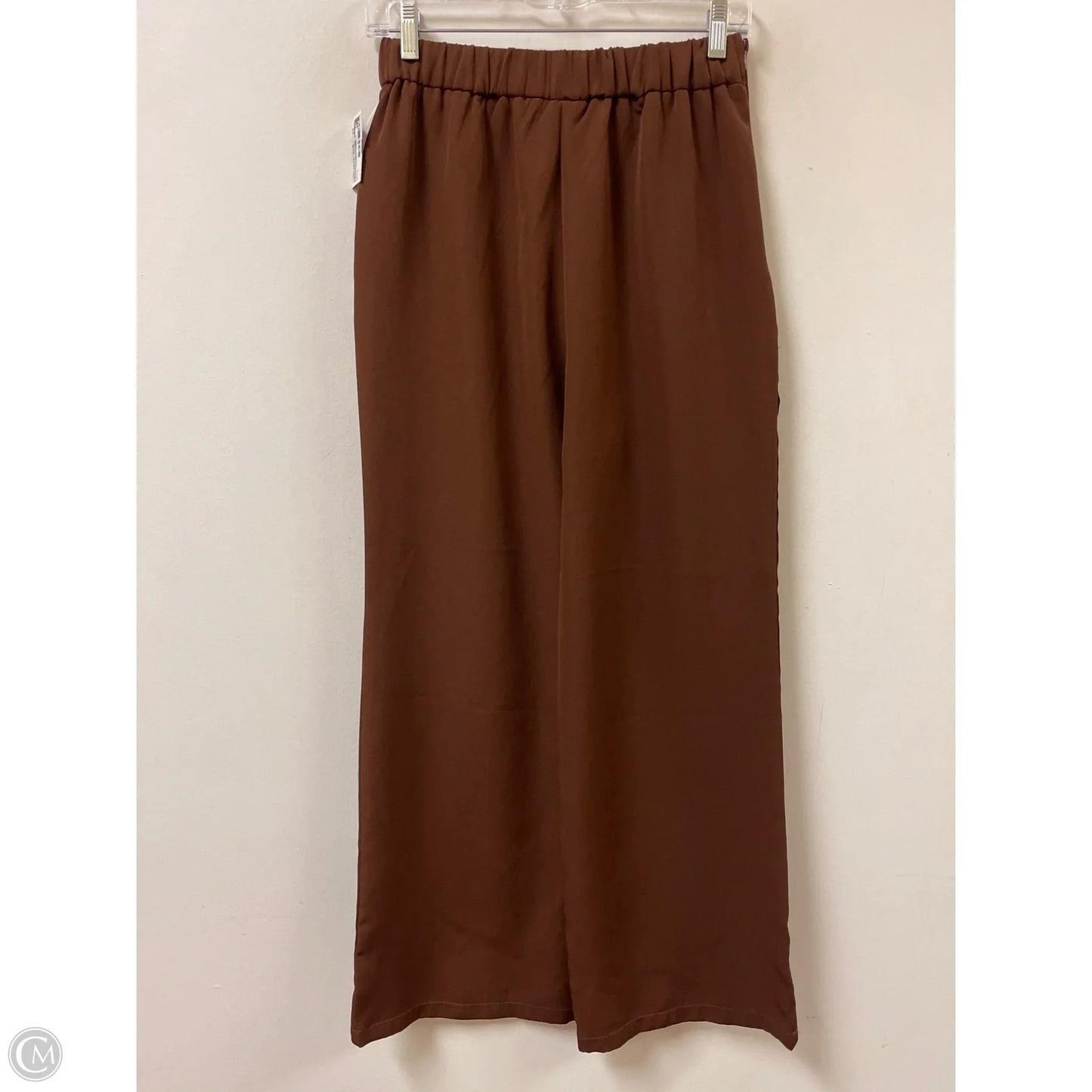 Pants Wide Leg By Clothes Mentor In Brown, Size: 4