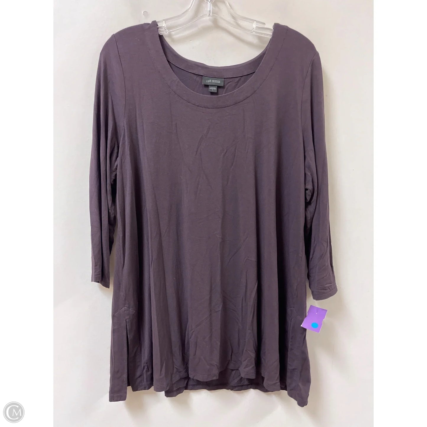 Top Long Sleeve By J. Jill In Purple, Size: L