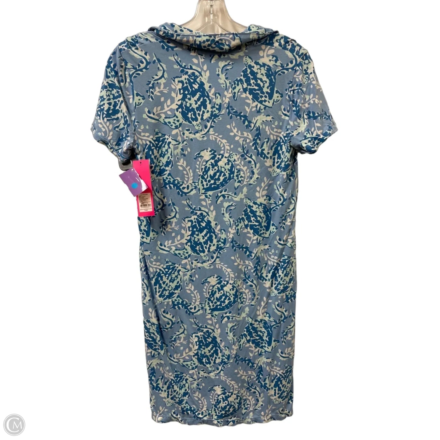 Dress Designer By Lilly Pulitzer In Blue & White, Size: S