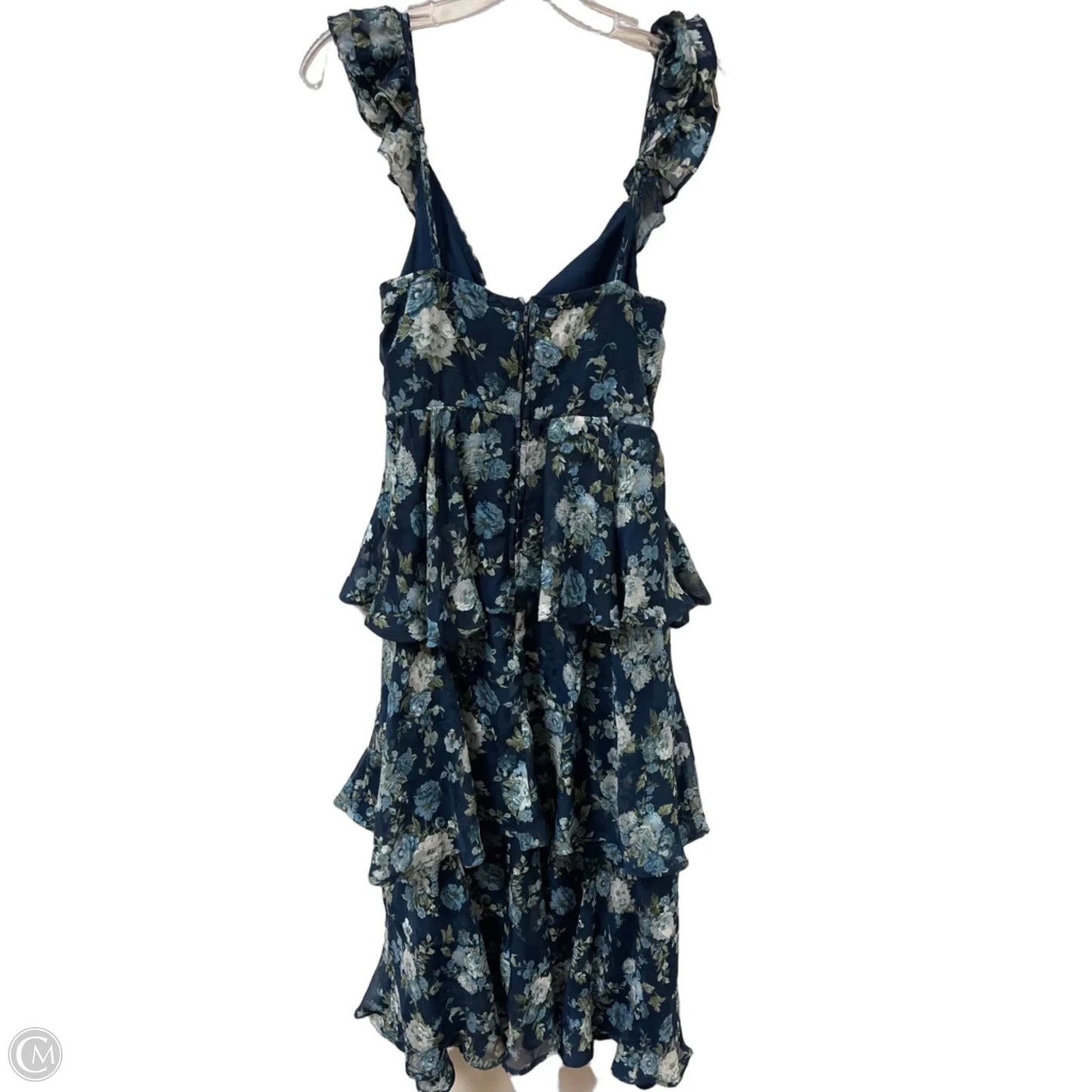 Dress Casual Midi By Altard State In Navy, Size: M