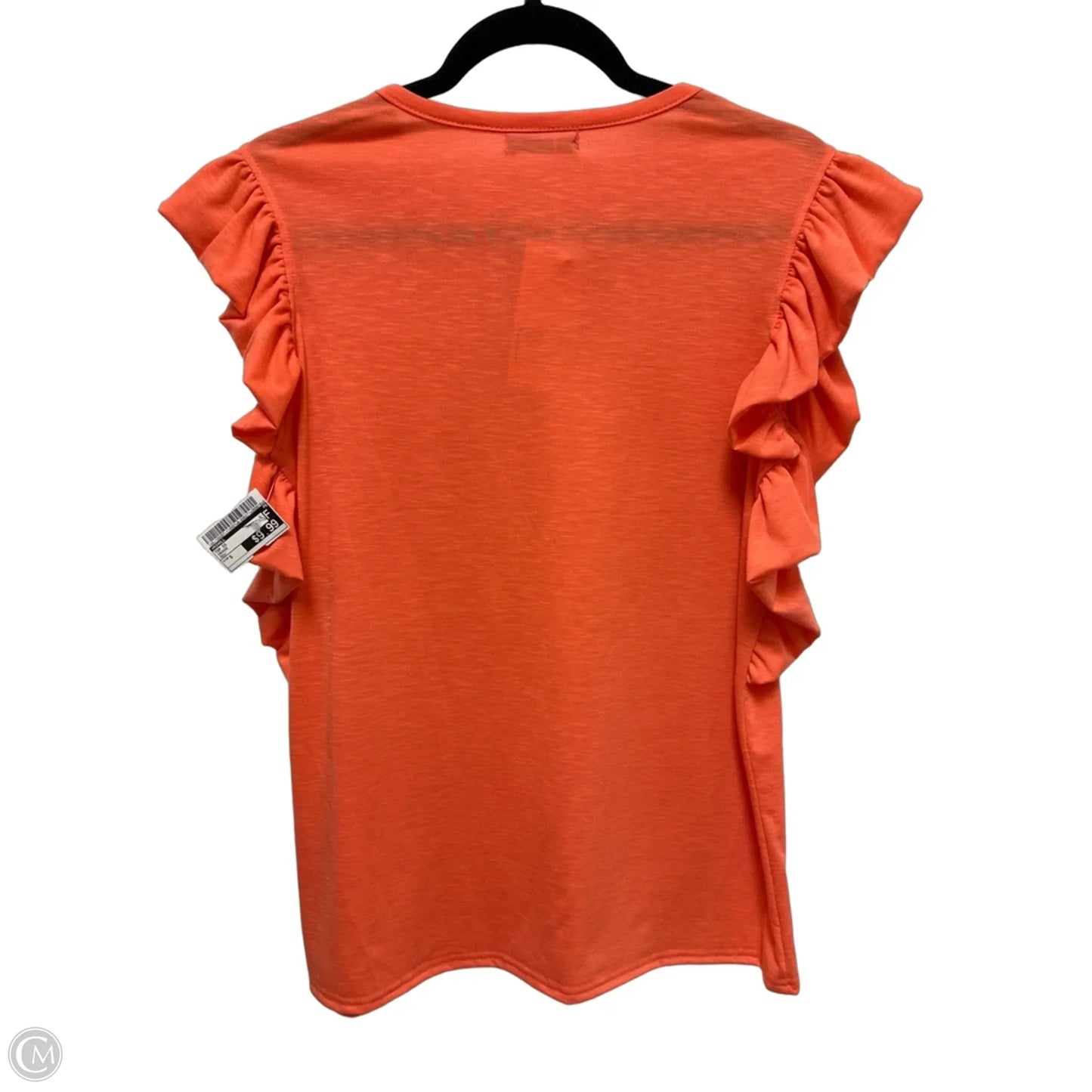 Top Short Sleeve By Miholl In Orange, Size: S