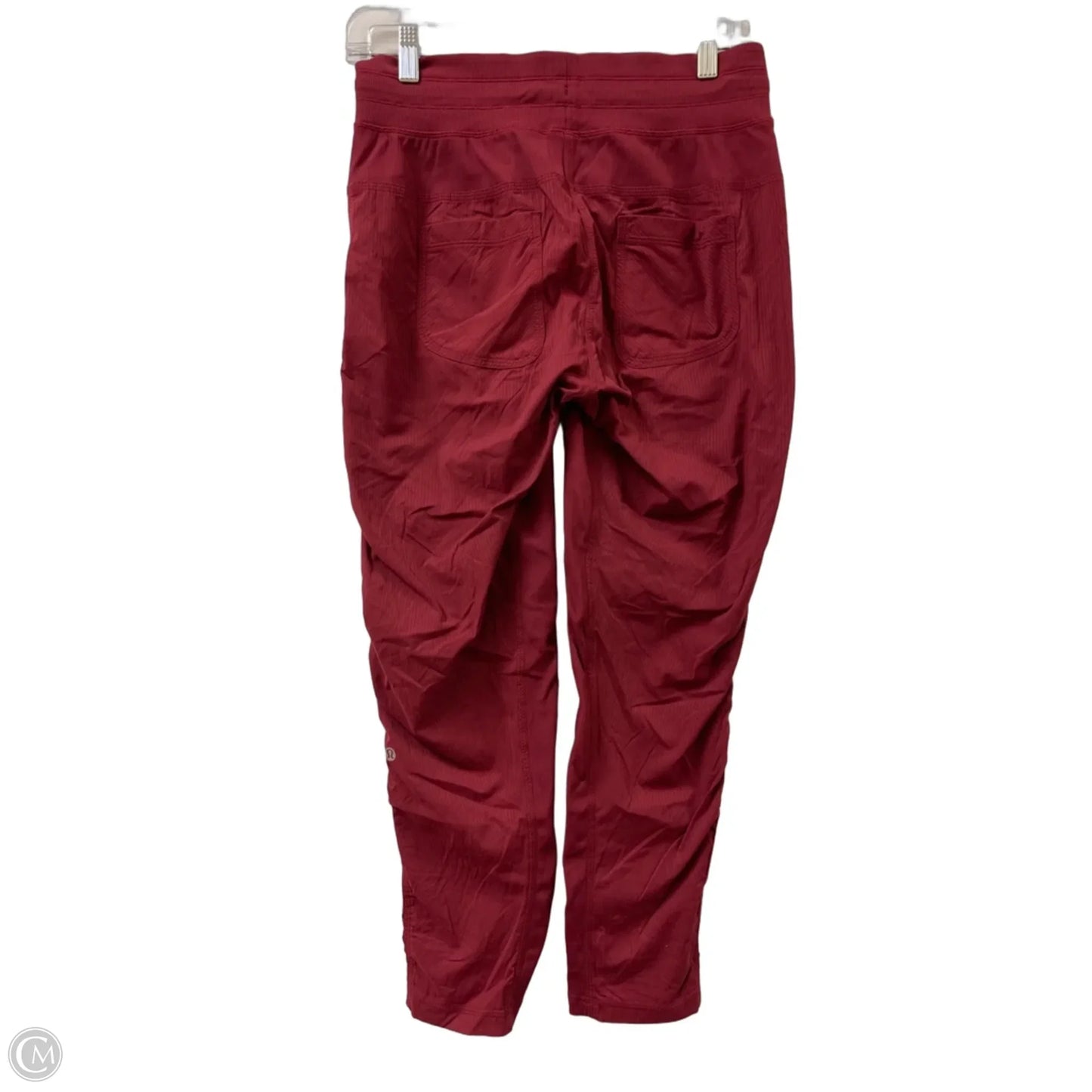 Athletic Pants By Lululemon In Red, Size: S