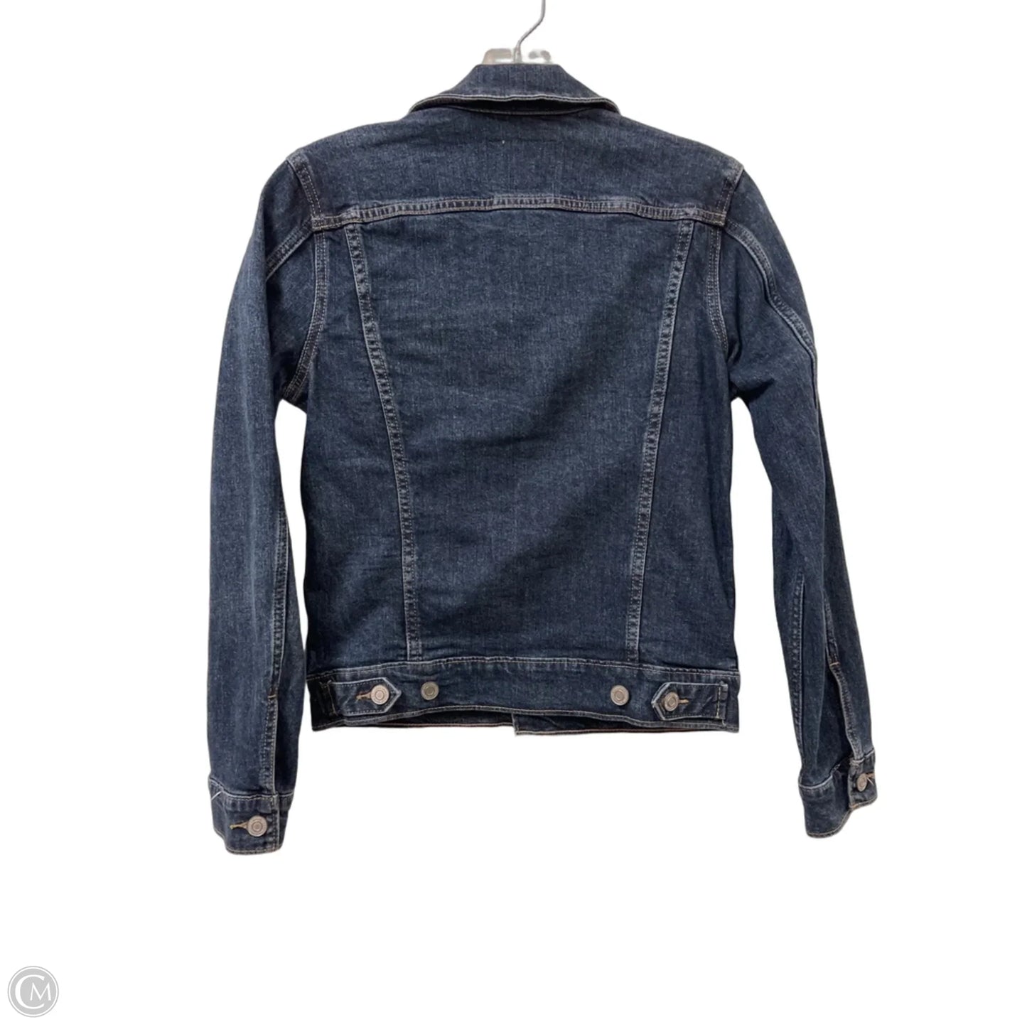 Jacket Denim By Lucky Brand In Blue Denim, Size: Xs