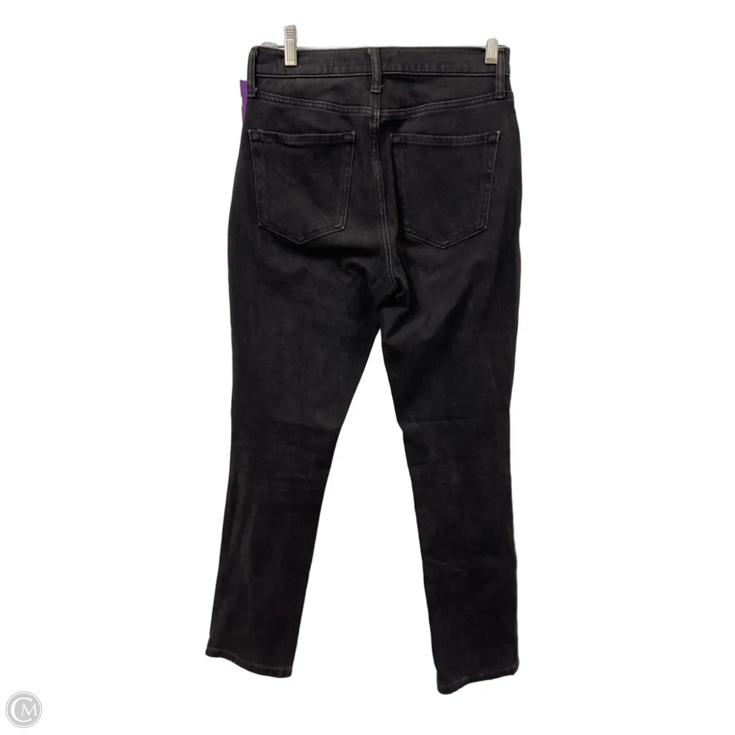 Jeans Straight By Banana Republic In Grey Denim, Size: 2