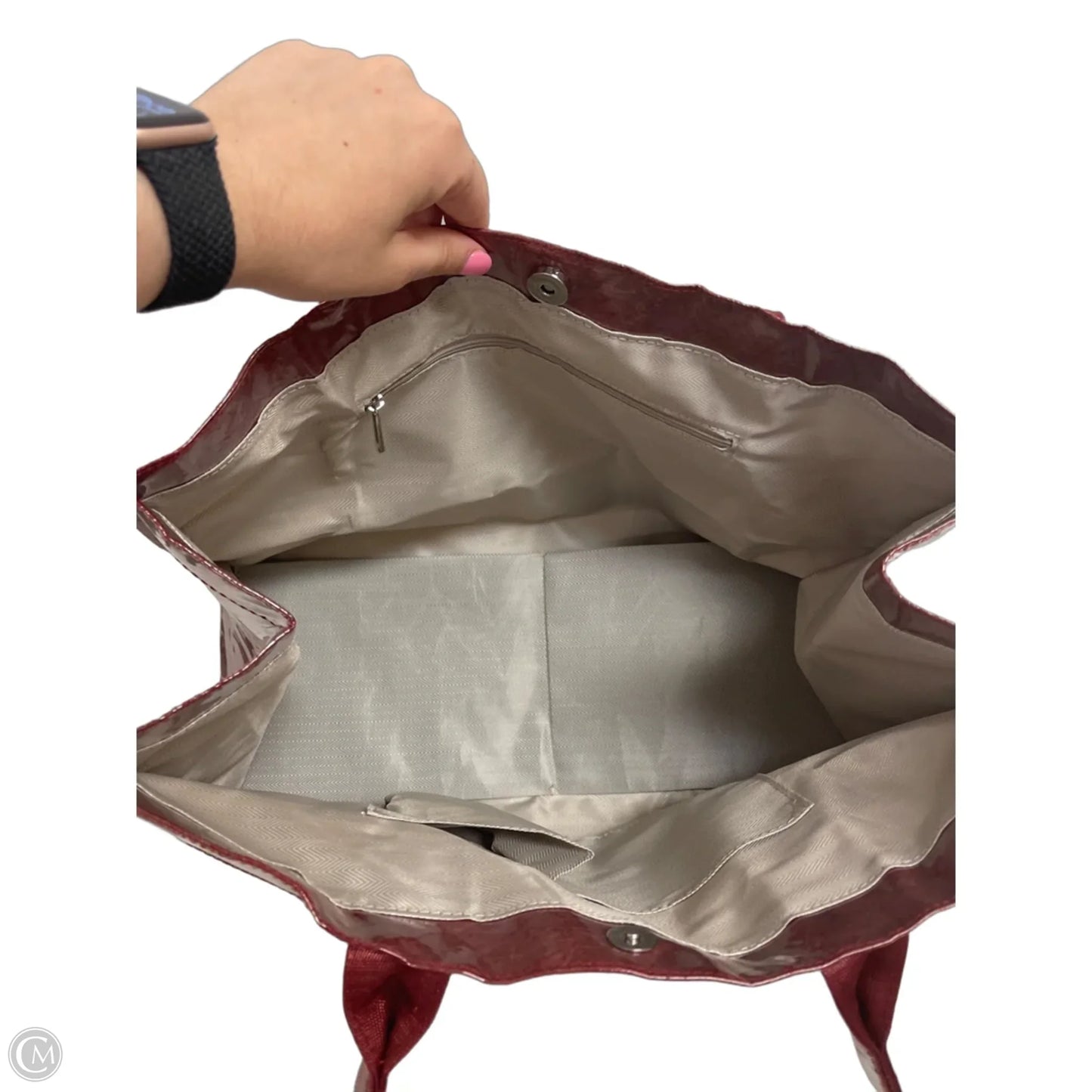 Tote By Clothes Mentor, Size: Medium