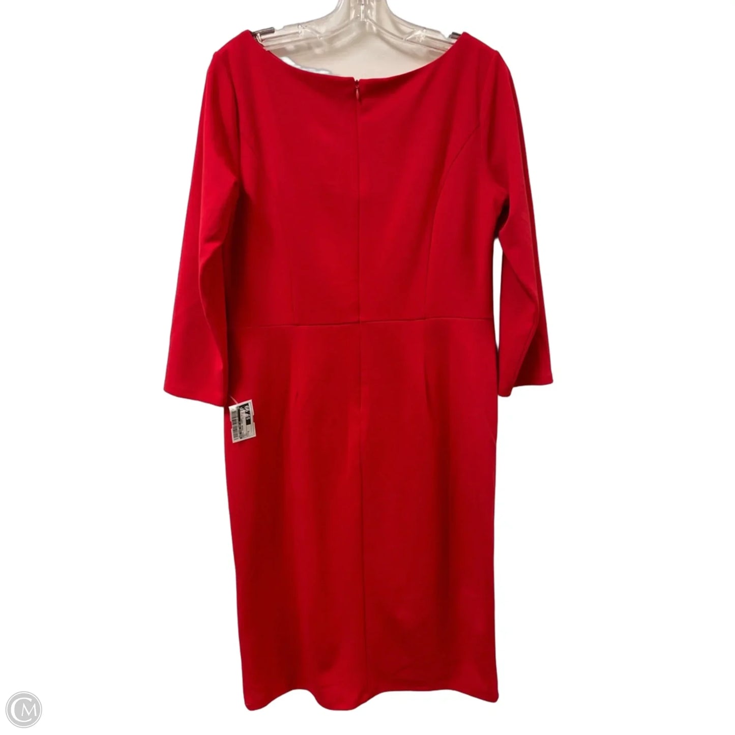 Dress Casual Short By New York And Co In Red, Size: M