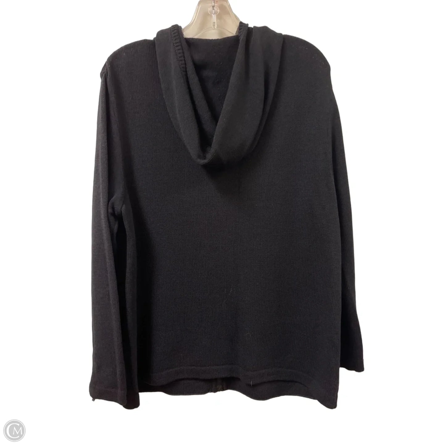Jacket Luxury Designer By St John Collection In Black, Size: S
