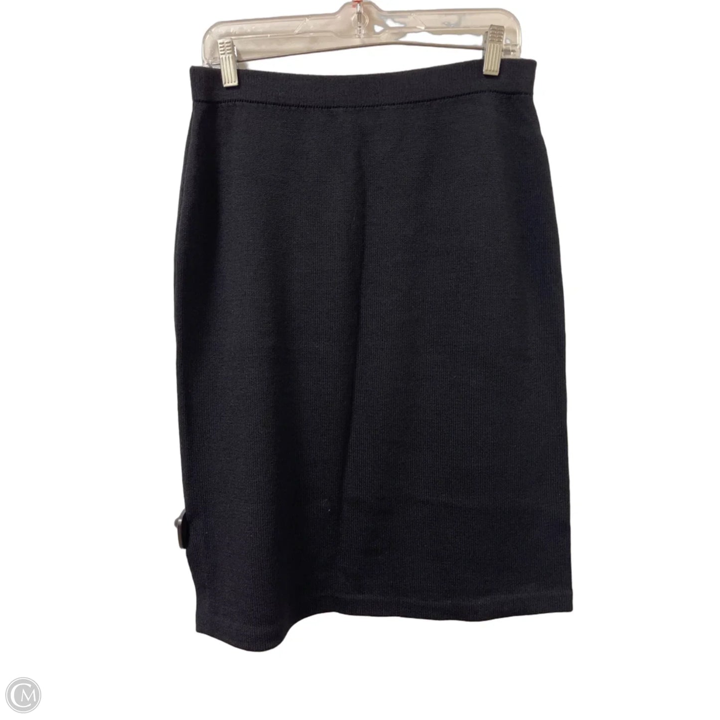 Skirt Luxury Designer By St John Collection In Black, Size: 10