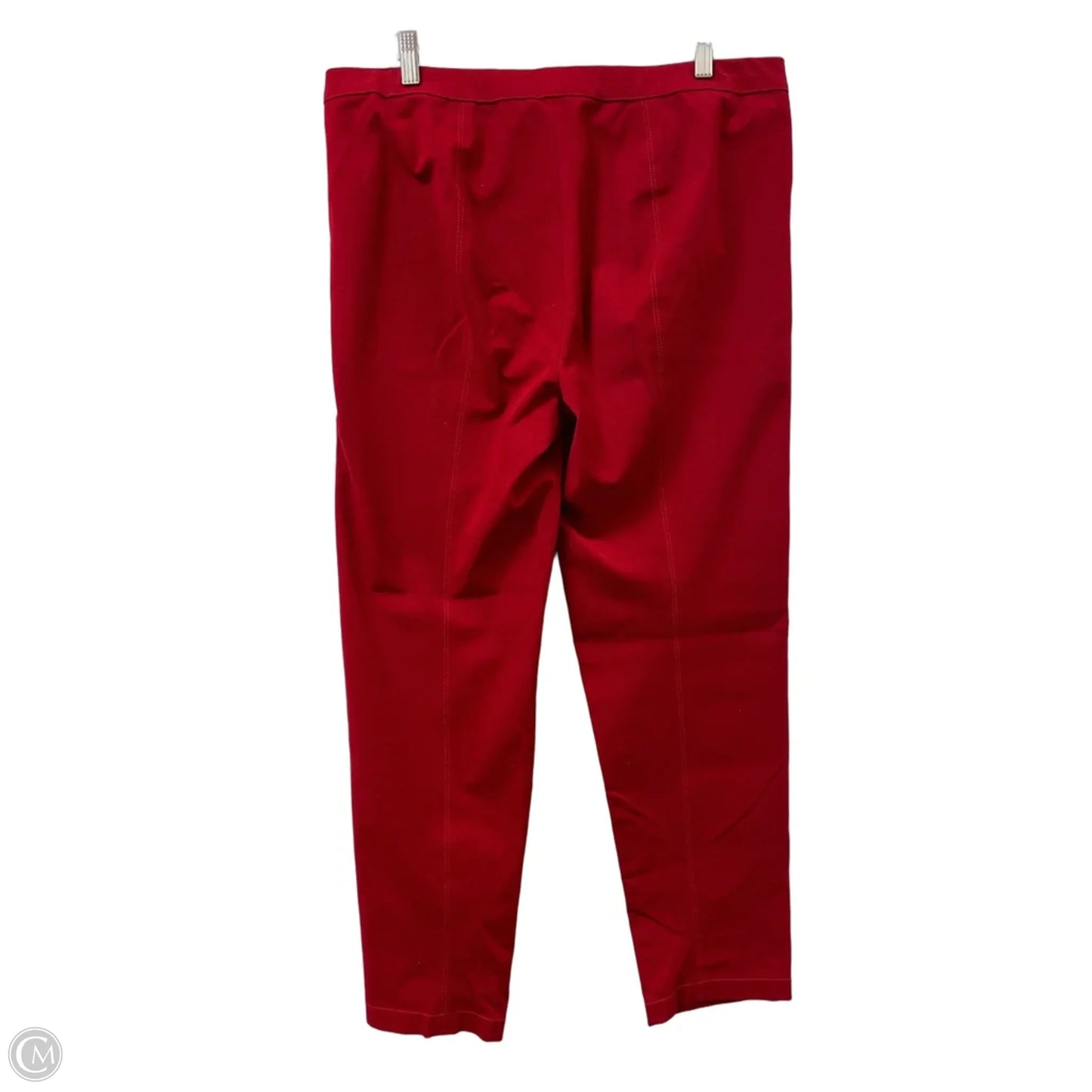 Pants Luxury Designer By St John Collection In Red, Size: 14
