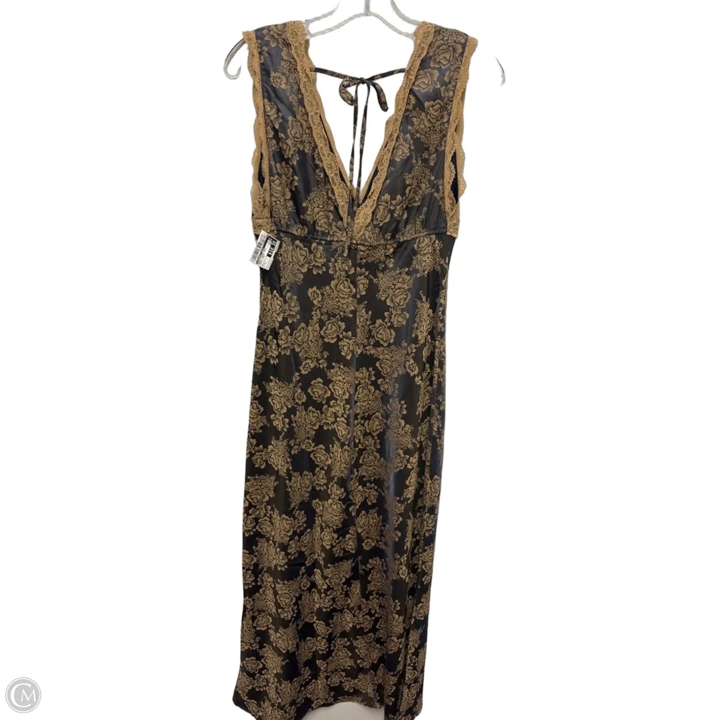 Dress Casual Maxi By Sincerely Jules In Brown & Grey, Size: L