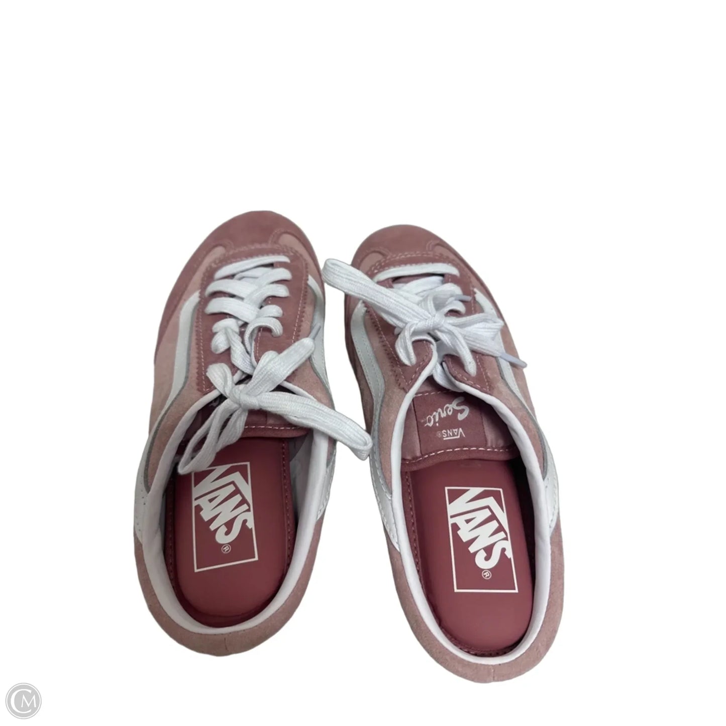 Shoes Flats By Vans In Pink, Size: 9
