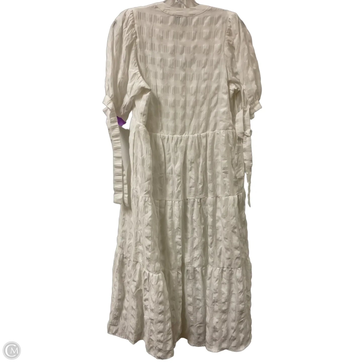 Dress Casual Midi By Pinch In White, Size: M