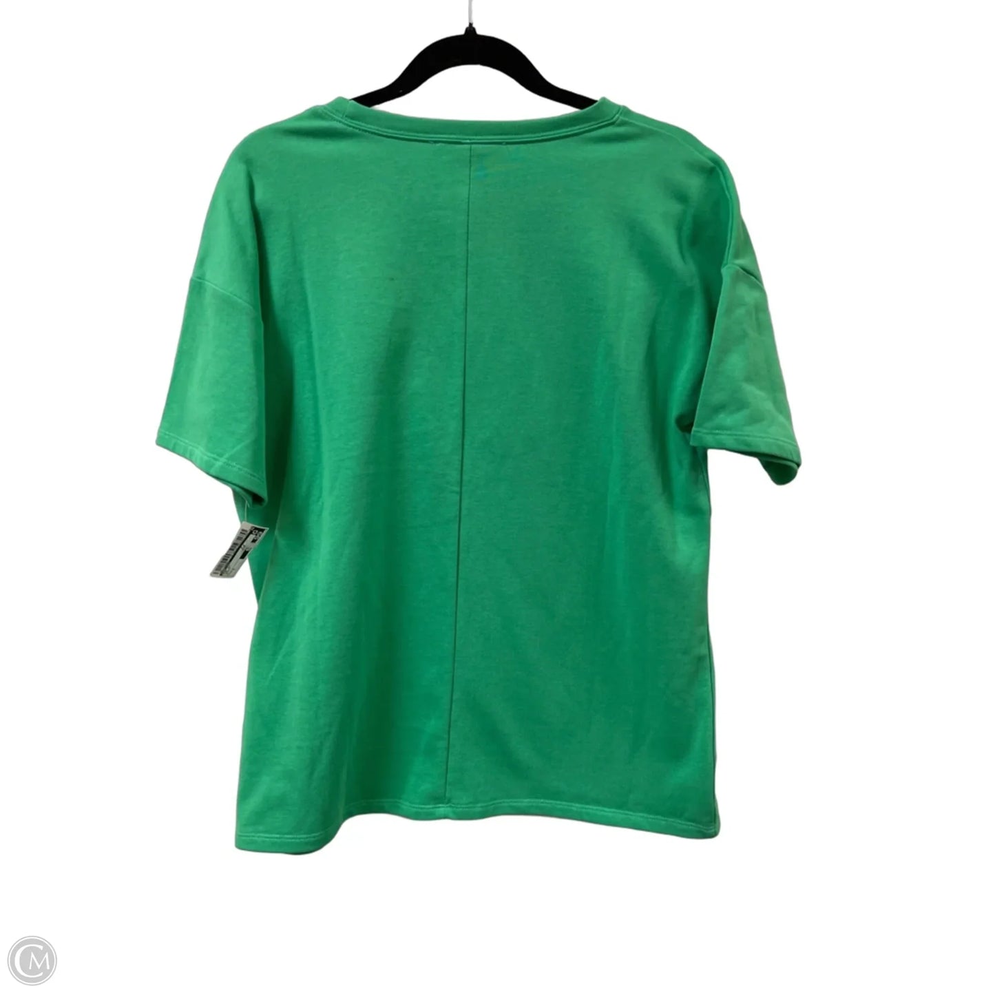 Top Short Sleeve By Haptics In Green, Size: S