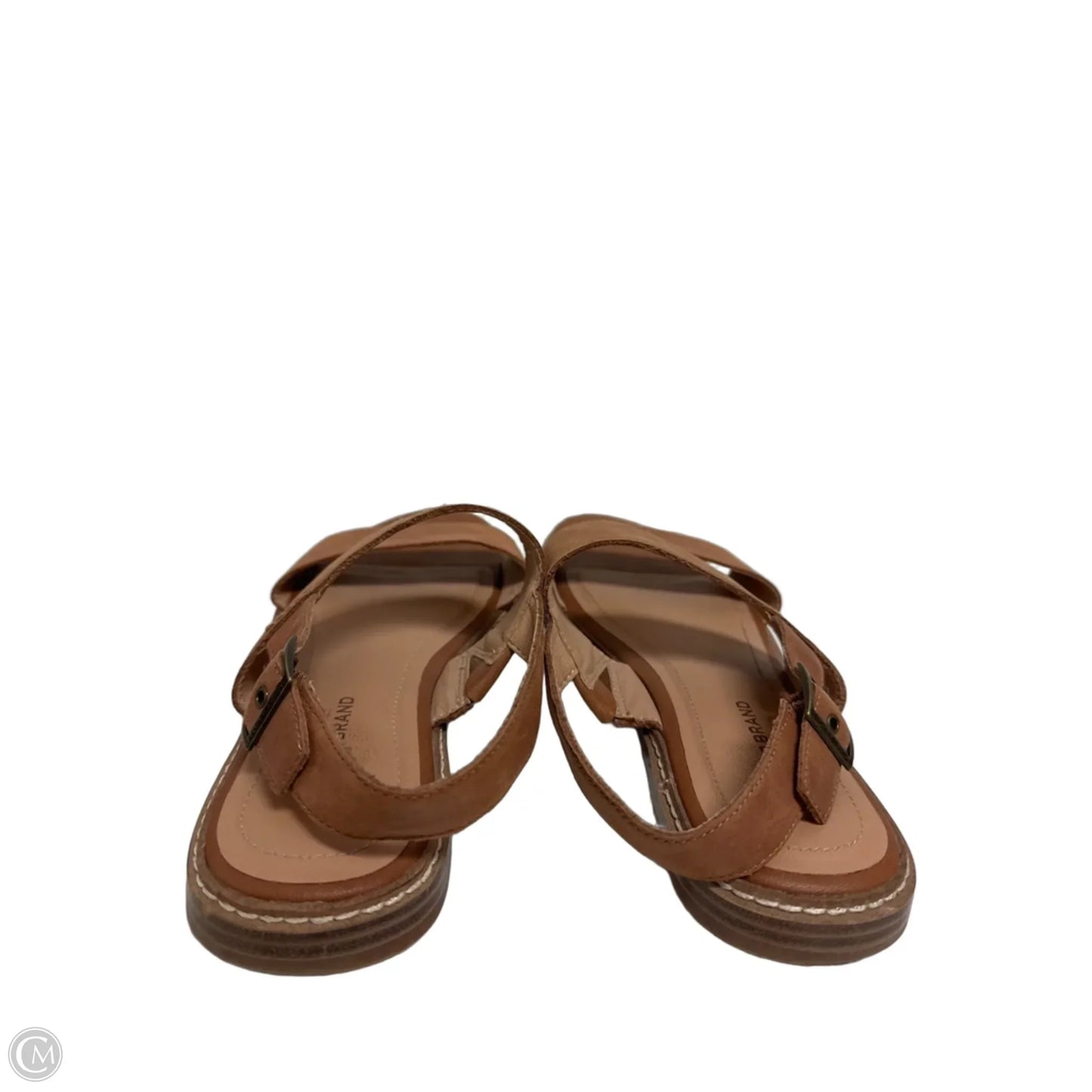 Sandals Flats By Lucky Brand In Tan, Size: 8.5