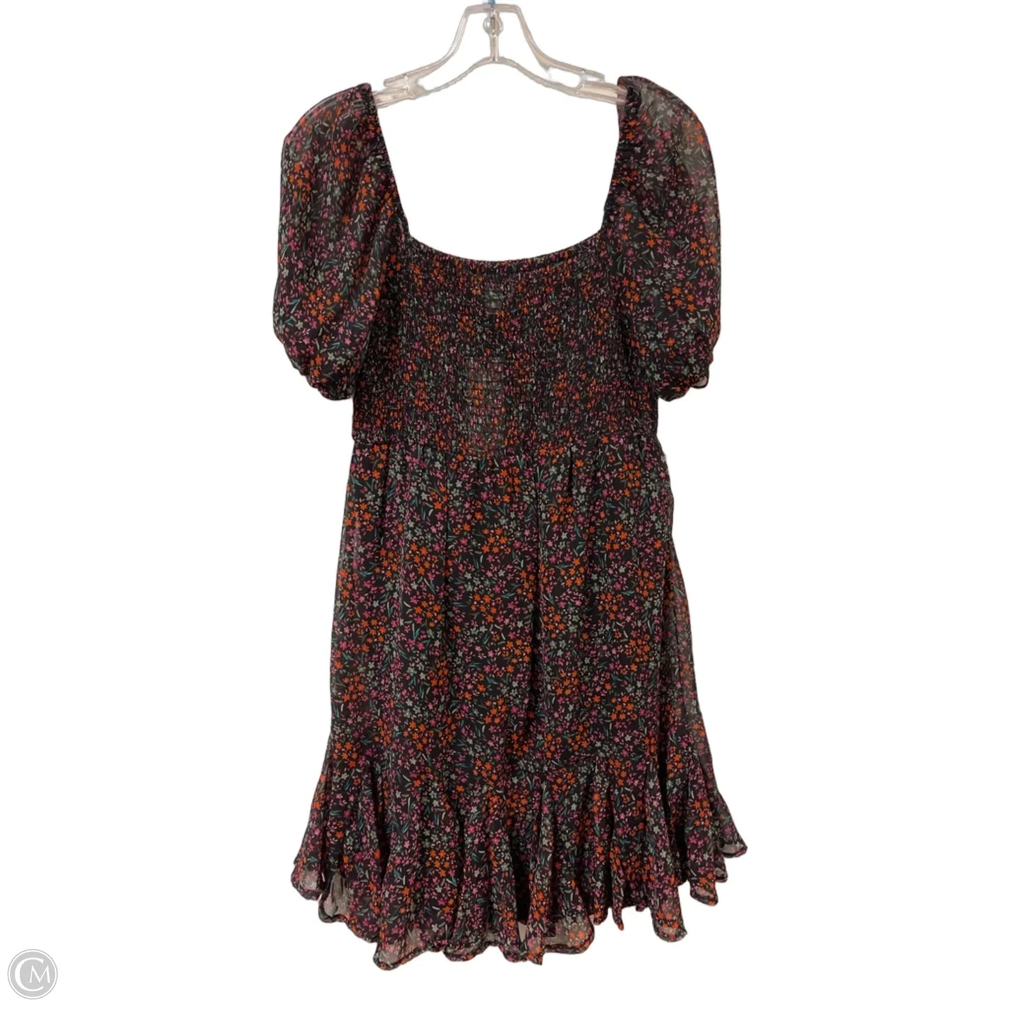 Dress Casual Short By Myra In Floral Print, Size: M