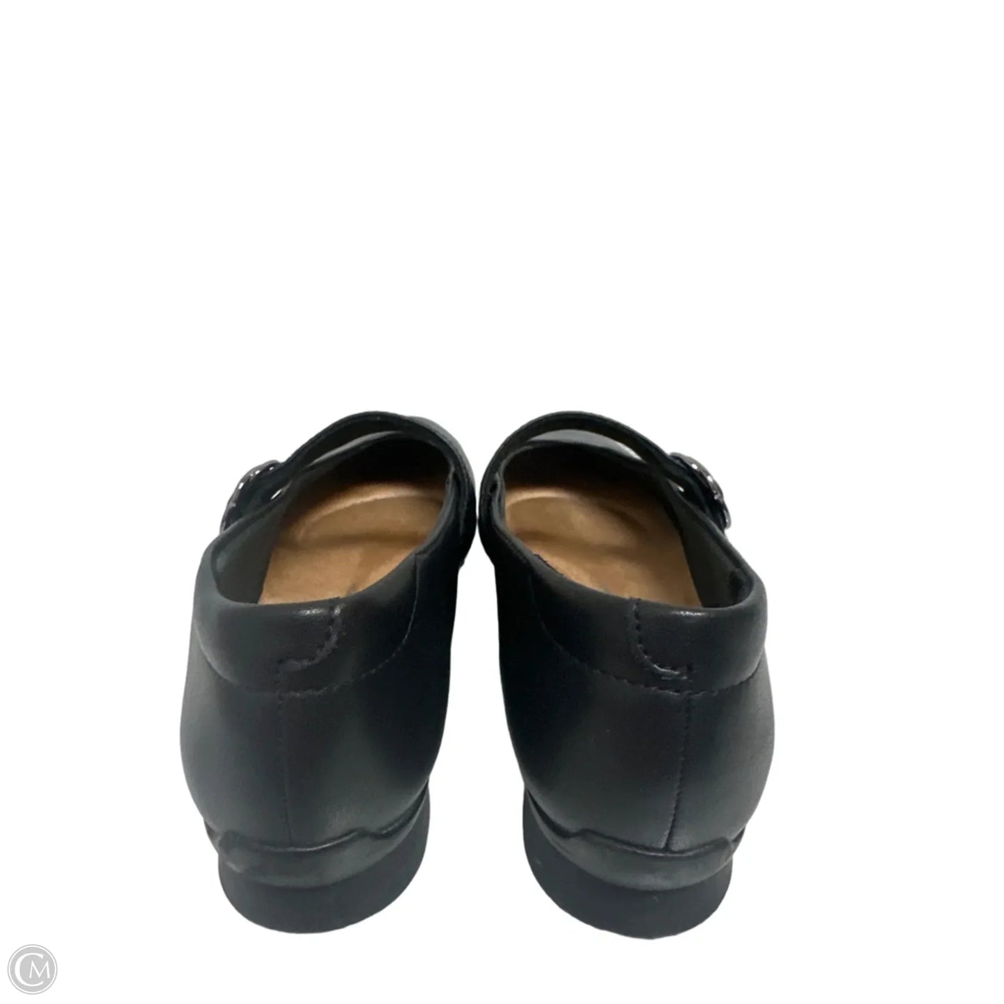 Shoes Flats By Clarks In Black, Size: 8