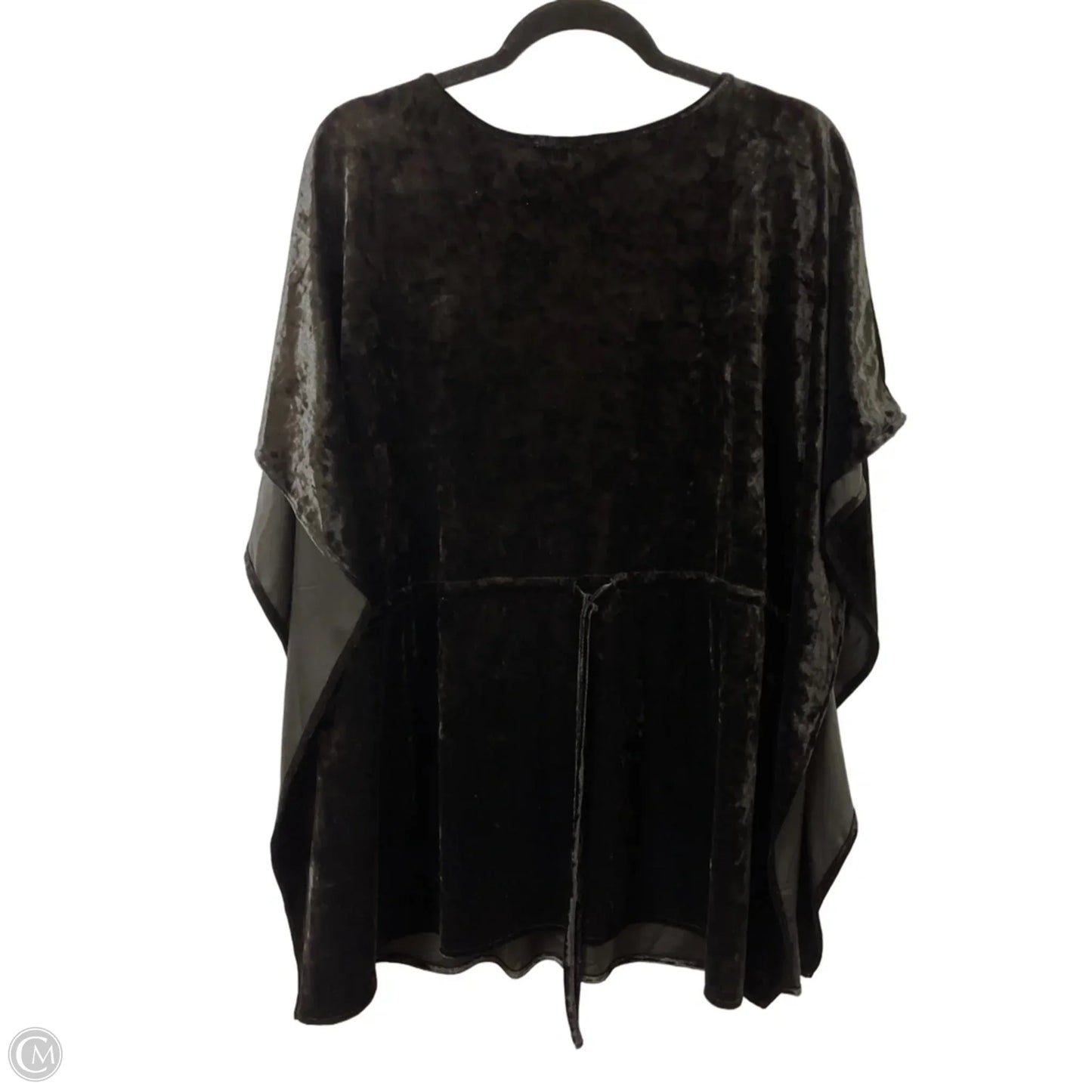 Top Short Sleeve By Andree By Unit In Black & Pink, Size: S