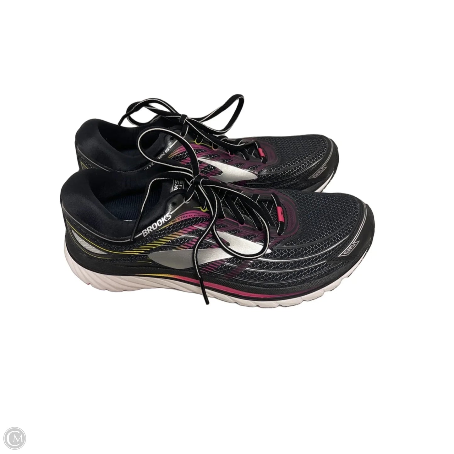 Shoes Athletic By Brooks In Black & Purple, Size: 10