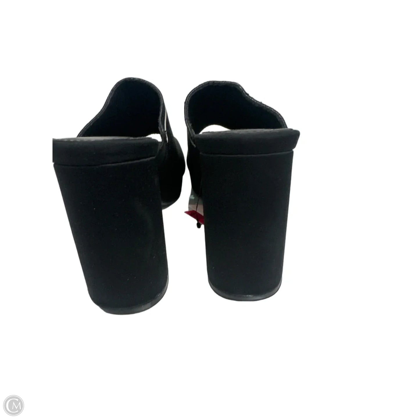 Sandals Heels Block By Juicy Couture In Black, Size: 11