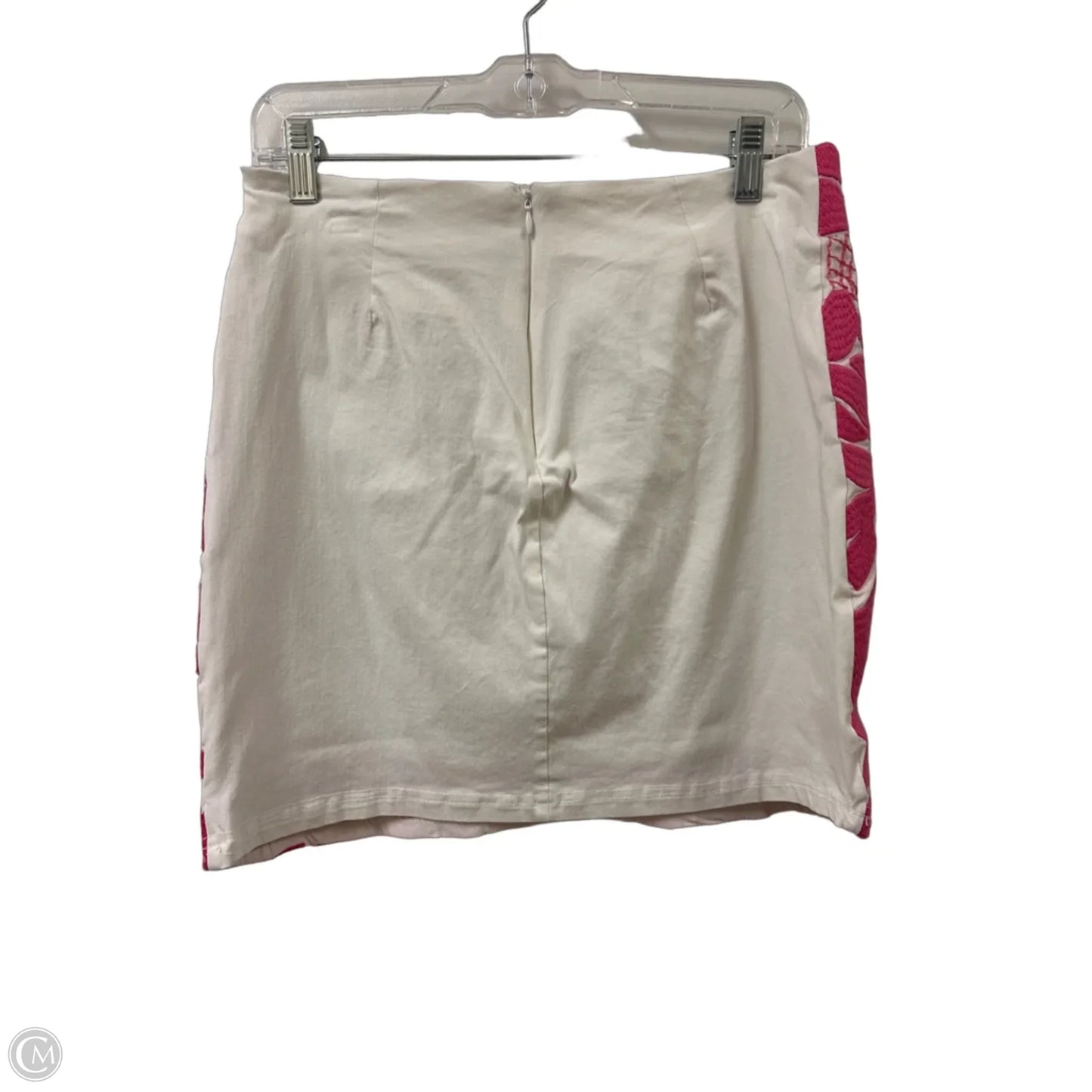 Skirt Mini & Short By J.marie In Pink & White, Size: 8