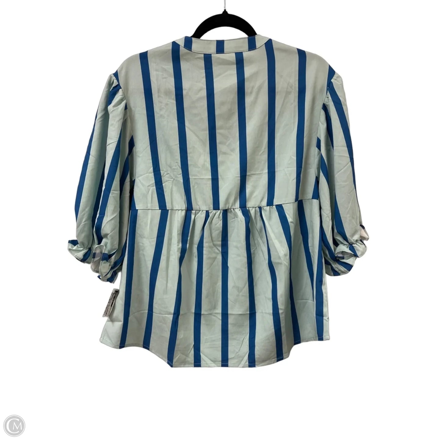 Top Short Sleeve By Clothes Mentor In Striped Pattern, Size: M