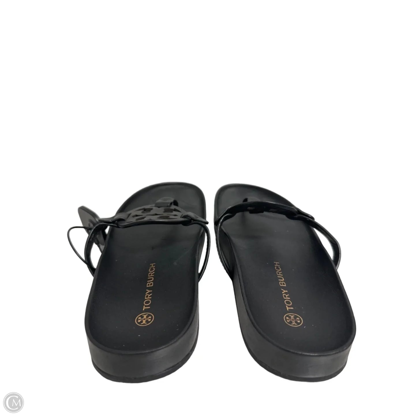 Sandals Designer By Tory Burch In Black, Size: 10.5