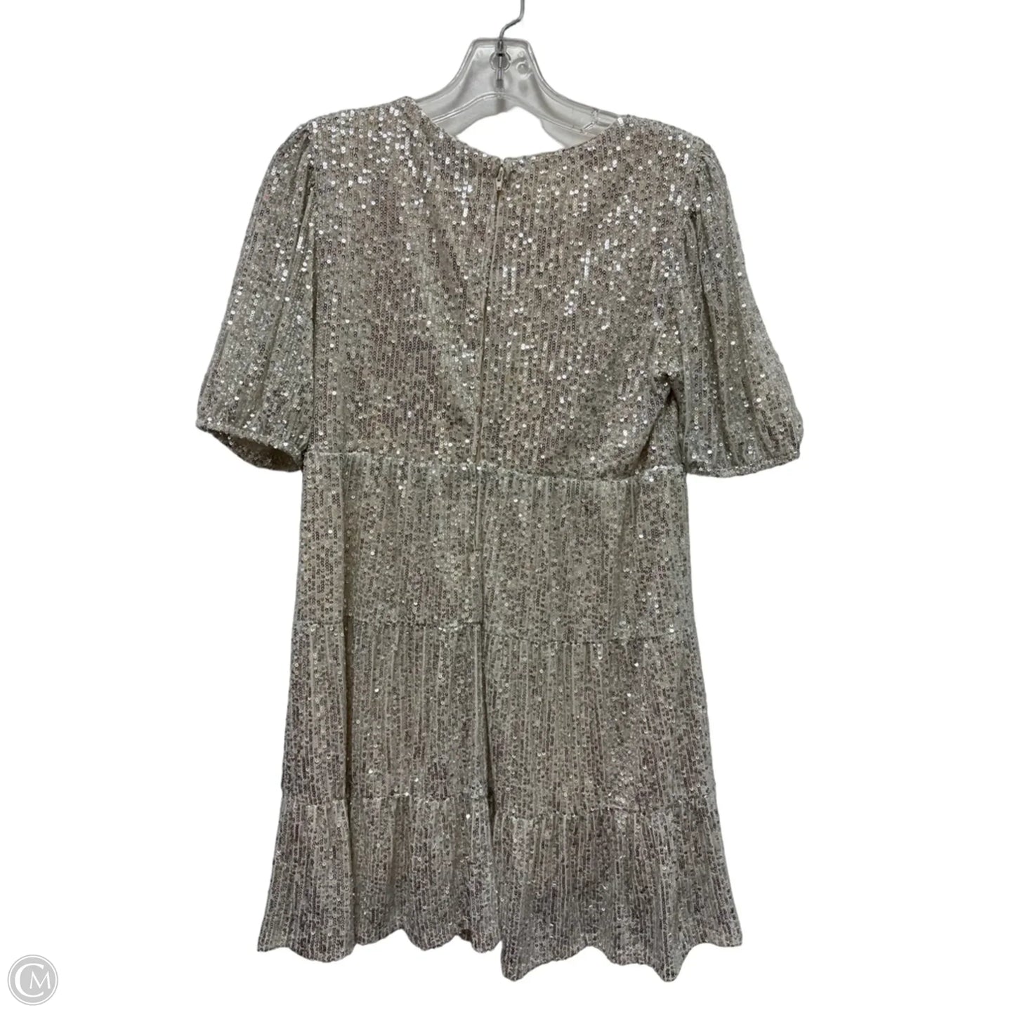 Dress Party Short By Cable And Gauge In Silver, Size: S