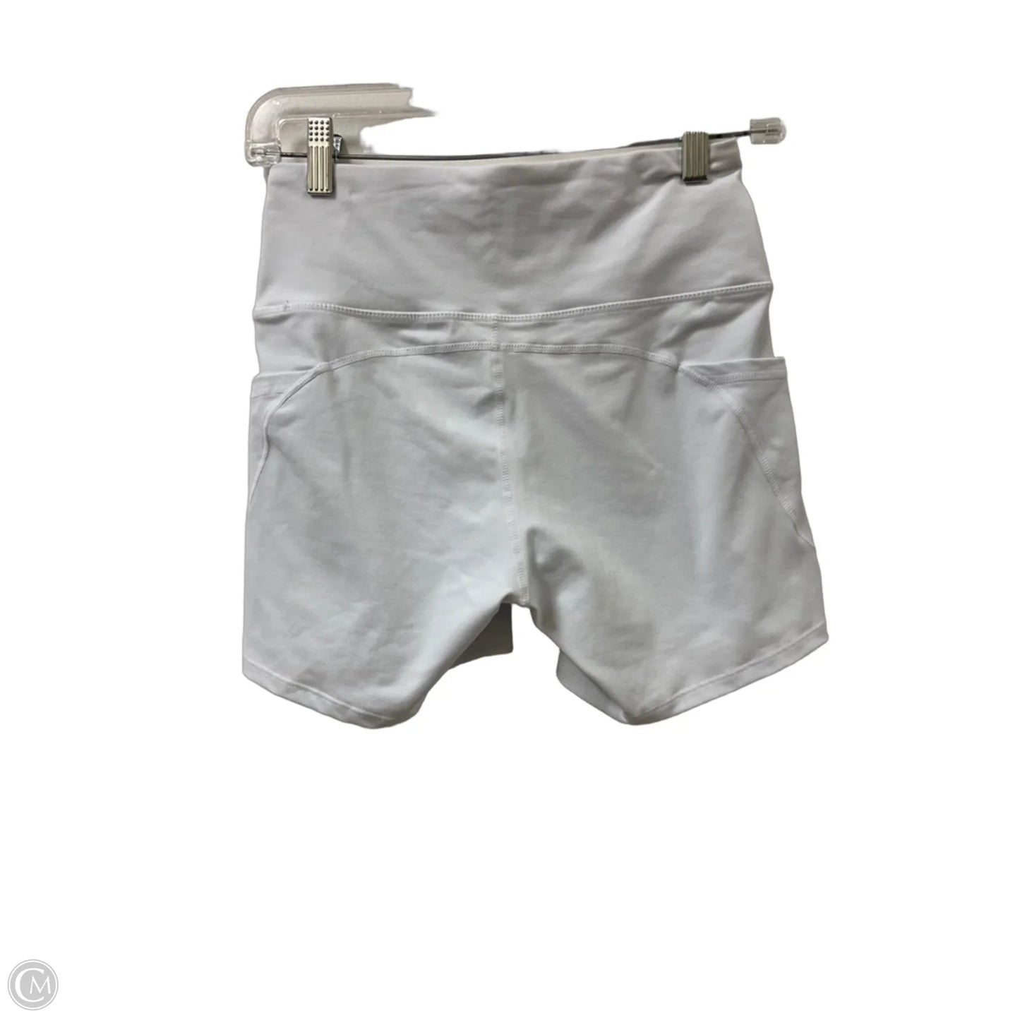 Athletic Shorts By Clothes Mentor In White, Size: S