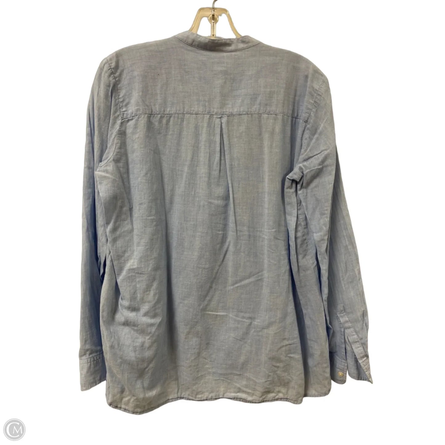 Top Long Sleeve By Gap In Blue, Size: L