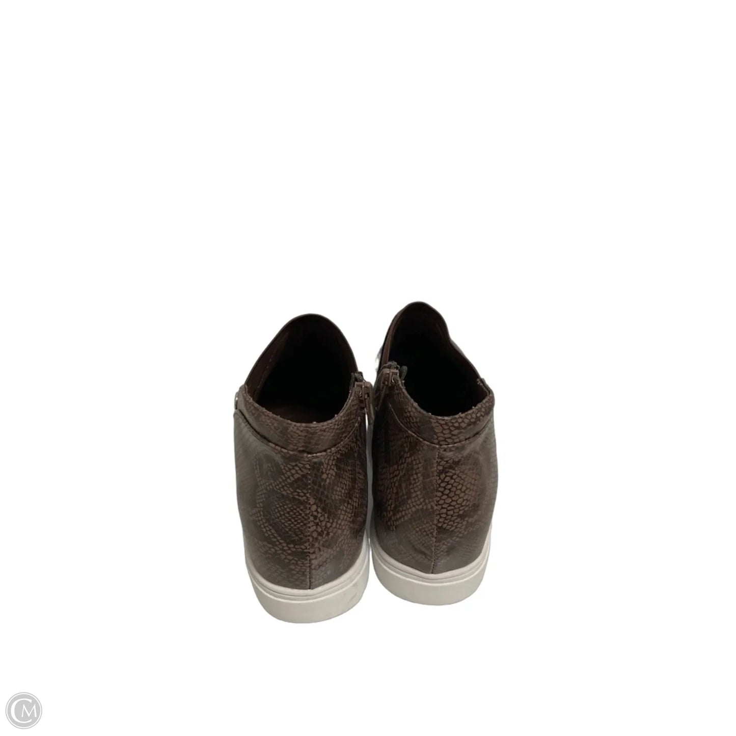 Shoes Flats By Yellow Box In Snakeskin Print, Size: 8