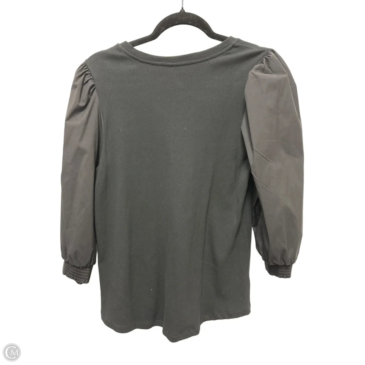 Top Short Sleeve By Chicos In Black, Size: L