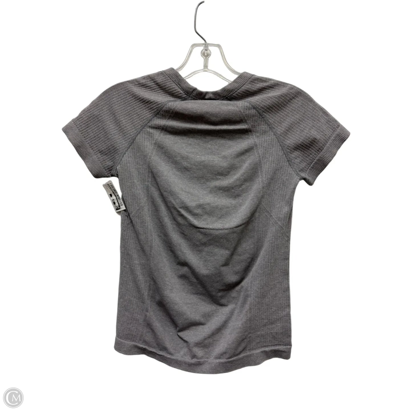 Athletic Top Short Sleeve By Old Navy In Grey, Size: S
