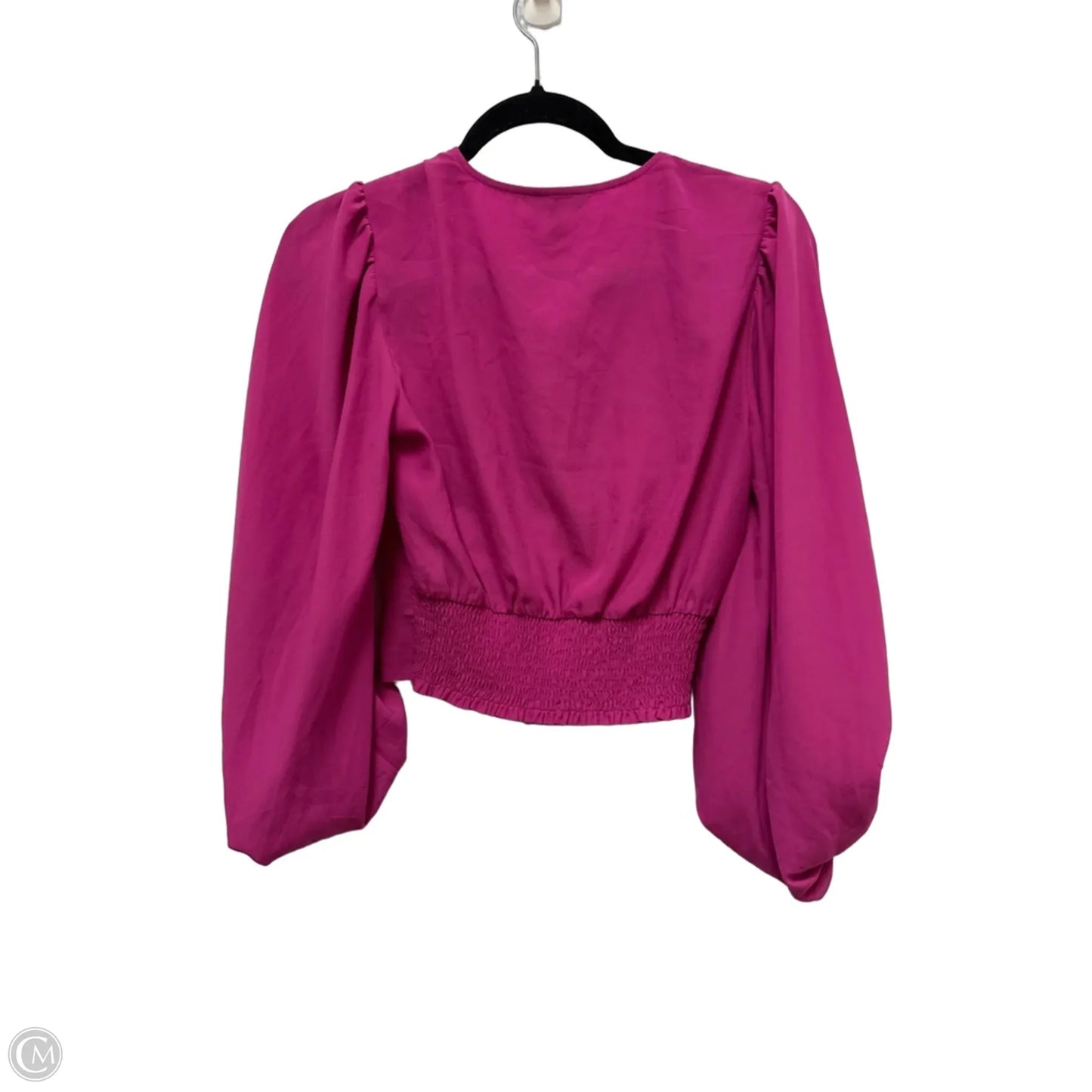 Top Long Sleeve By Express In Pink, Size: S