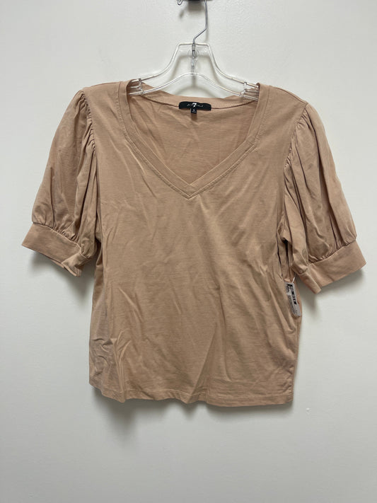 Top Short Sleeve By 7 For All Mankind  Size: S