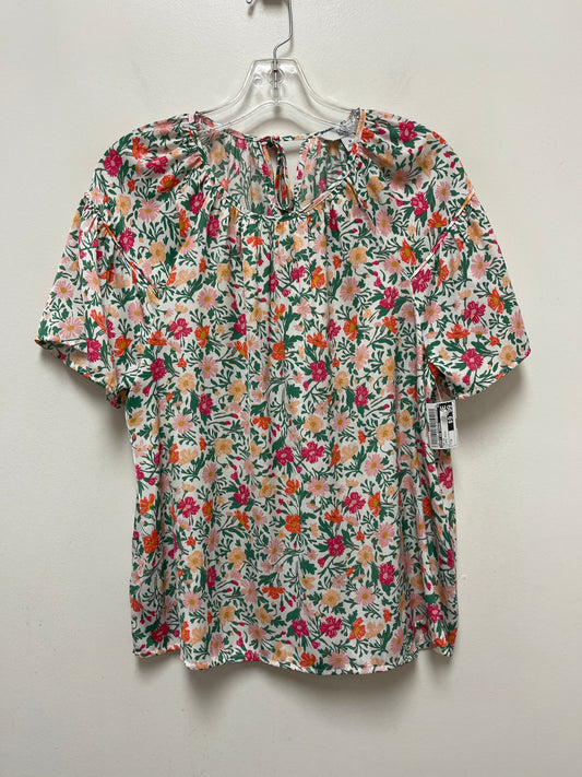 Top Short Sleeve By Croft And Barrow  Size: M