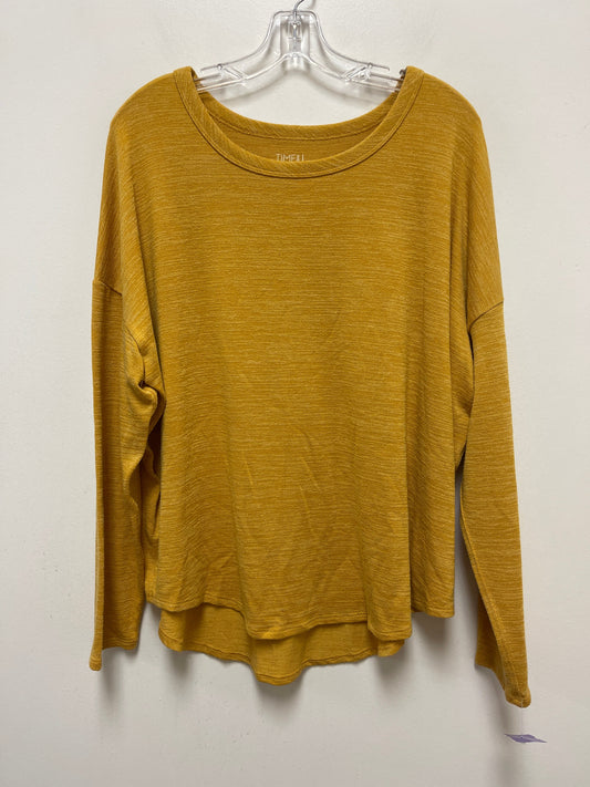 Top Long Sleeve By Time And Tru  Size: 2x